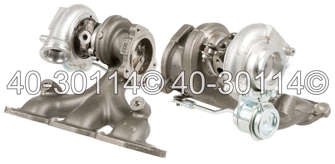 2002 Volvo S80 2.9L Engine For Cylinders 1 through 3 Turbocharger
