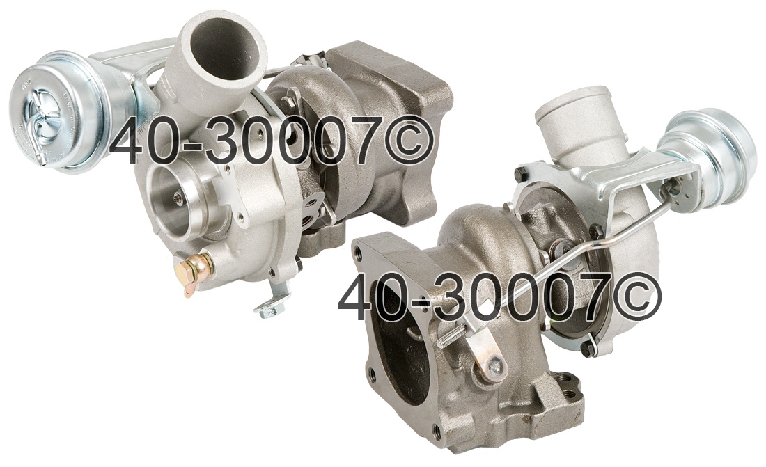 Audi Allroad Quattro Left Side Turbo Turbocharger