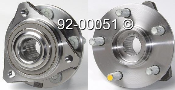 Chrysler Cirrus                         Wheel Hub Assembly