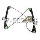 Front Right - Manual Regulator -  4-Door Models