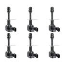 Set of 6 ignition coils - All Models from Production Date 08/04