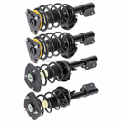 Front and Rear Set - With Springs