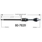 Volvo S40                            Drive AxleDrive Axle Front