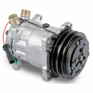 With Sanden Compressor SD709 Number 7401