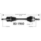 Plymouth Voyager                        Drive AxleDrive Axle Front