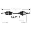Plymouth Neon                           Drive AxleDrive Axle Front