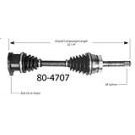 Nissan Frontier                       Drive AxleDrive Axle Front