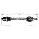 Subaru Legacy                         Drive AxleDrive Axle Front