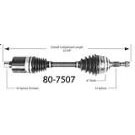Saturn Drive Axle
