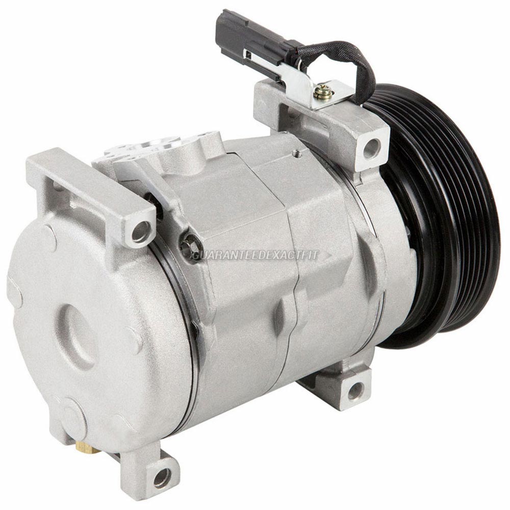 2005 Jeep Liberty A/C Compressor 2.8L Diesel Engine With Denso