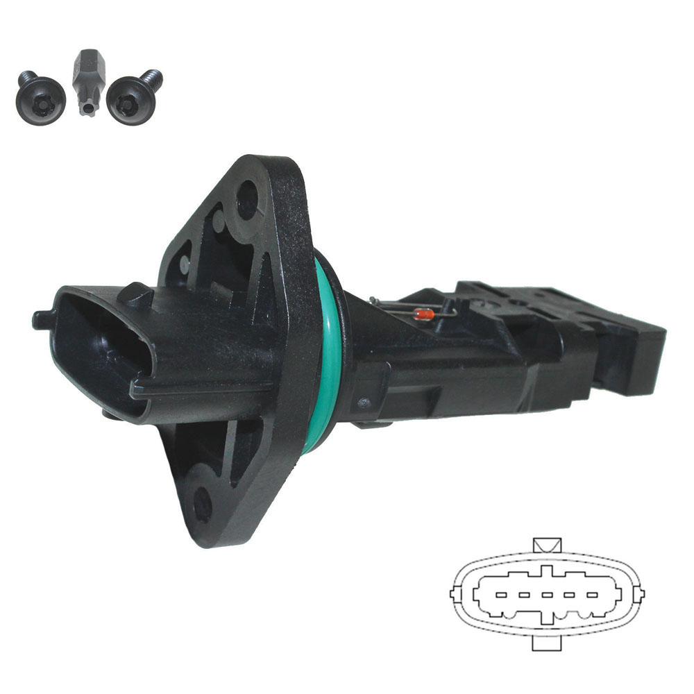  saturn LW2 mass/air/flow/sensor/probe 