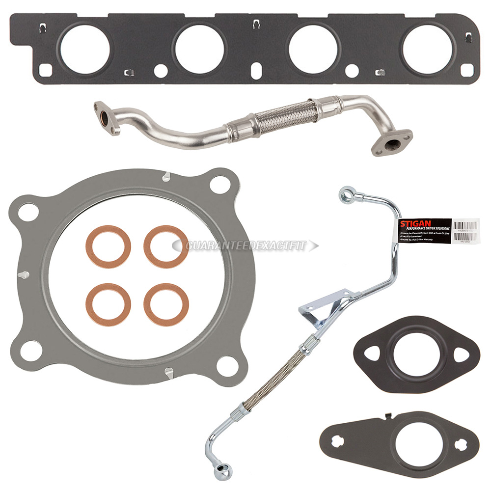 BuyAutoParts 40-80157IL Turbocharger and Installation Accessory Kit