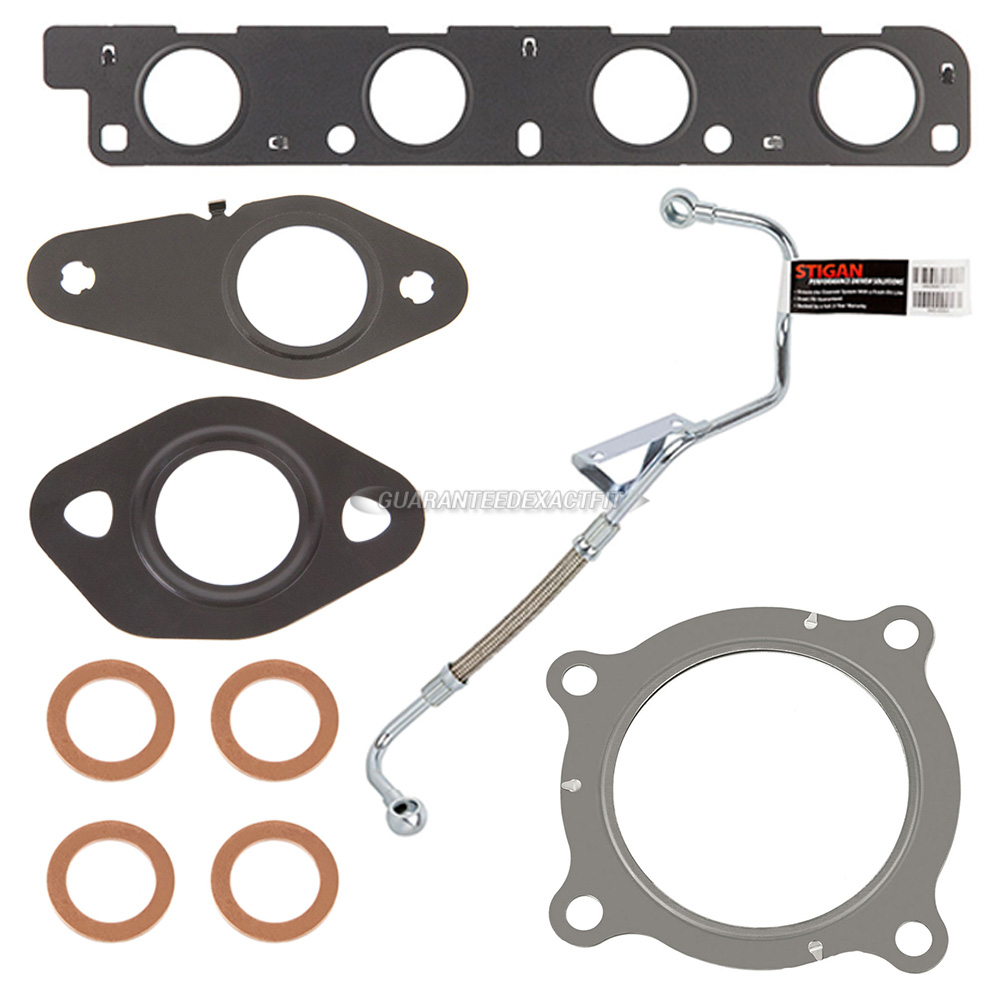 2007 audi A4 Quattro Turbocharger and Installation Accessory Kit