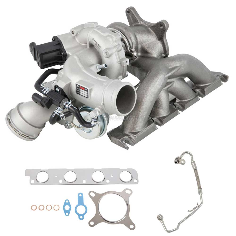 2008 audi A3 Turbocharger and Installation Accessory Kit