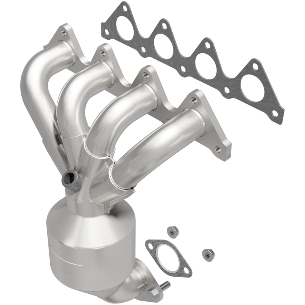 2005 Hyundai Accent Catalytic Converter CARB Approved 1.6L Front 45