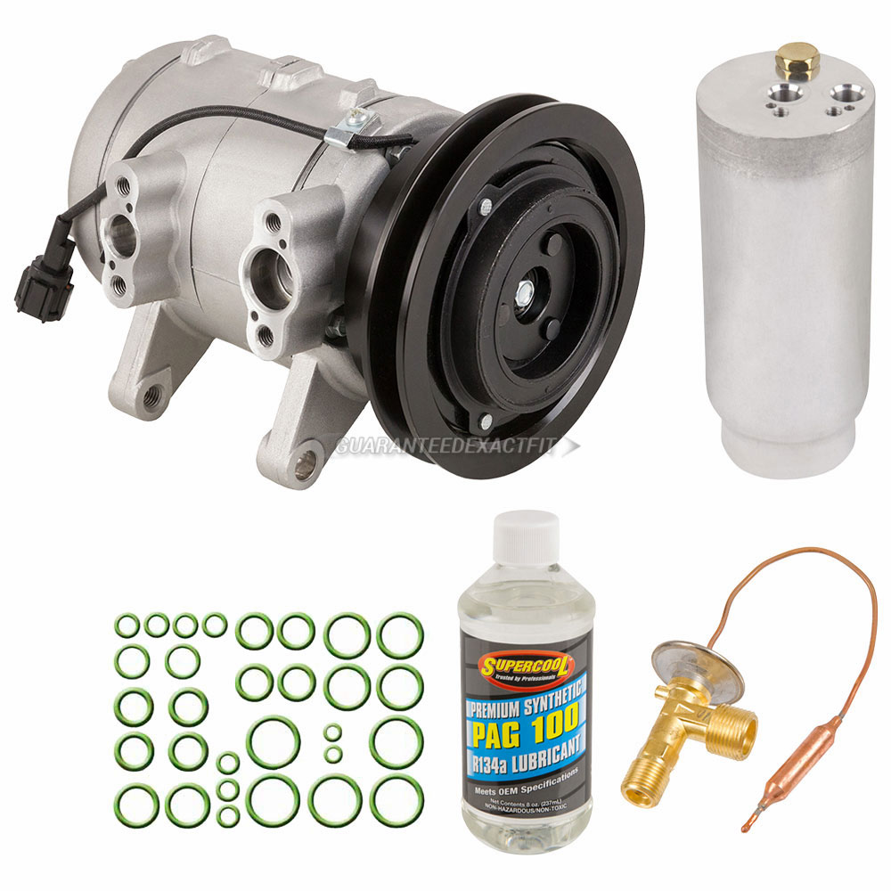 Nissan Frontier AC Compressor and Components Kit Parts, View Online