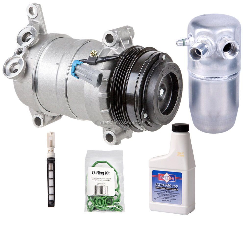 2001 gmc Pick-up Truck A/C Compressor and Components Kit C3500 Model ...