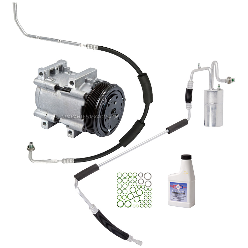 1992 Ford Taurus A/C Compressor and Components Kit 3.0L FACTORY AC 60 ...