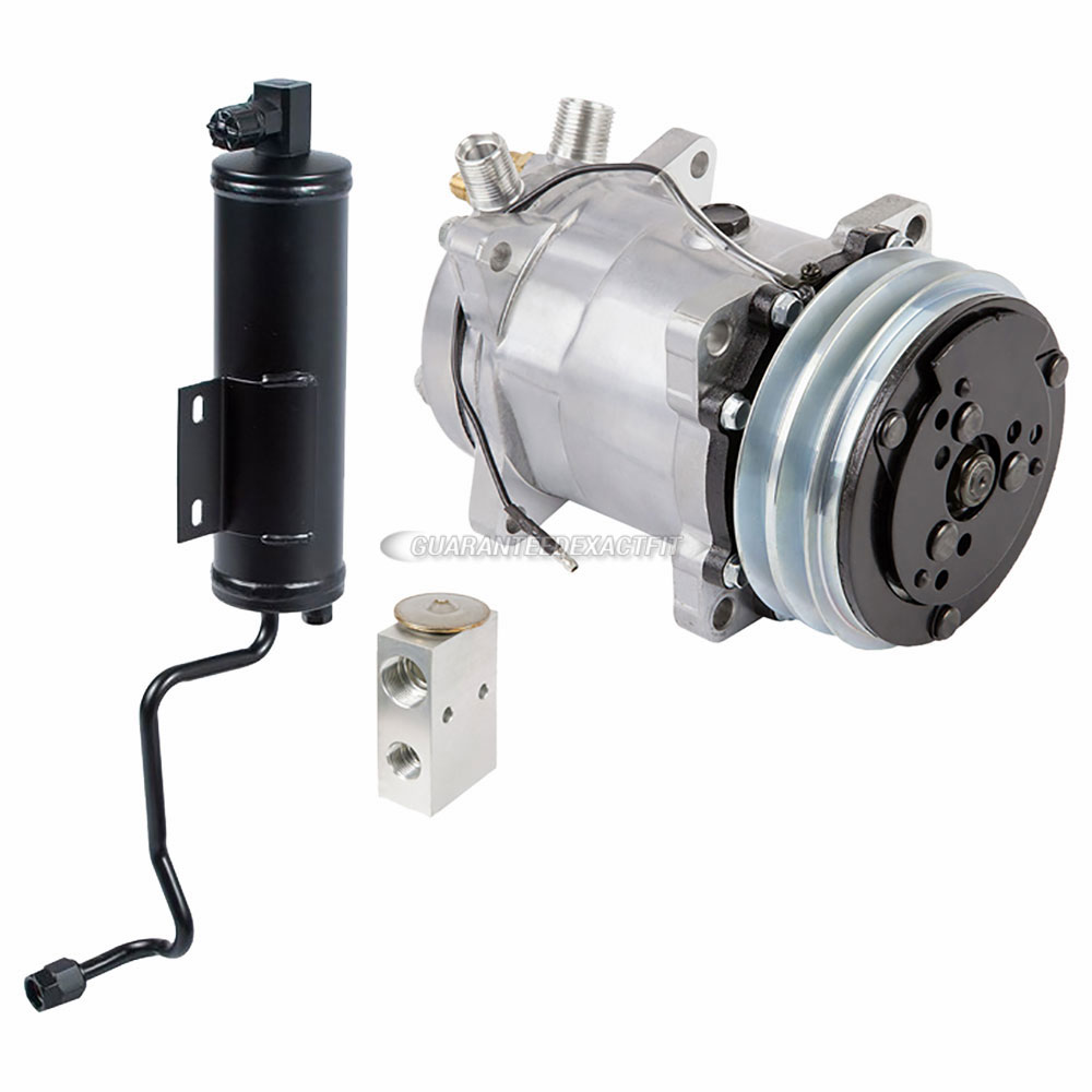 1984 jeep Cherokee A/C Compressor and Components Kit 4 CYL GAS with ...