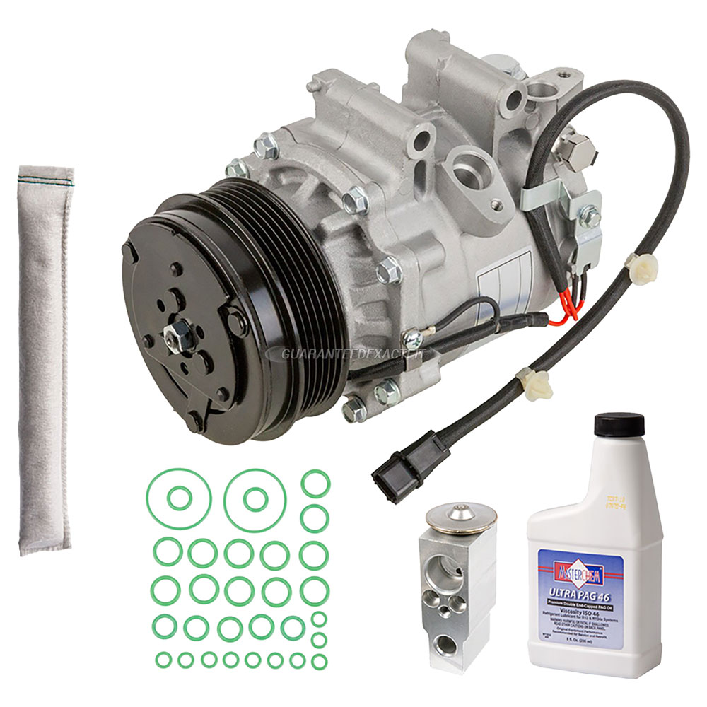 2012 Honda Civic A/C Compressor and Components Kit 1.8L Engine Coupe