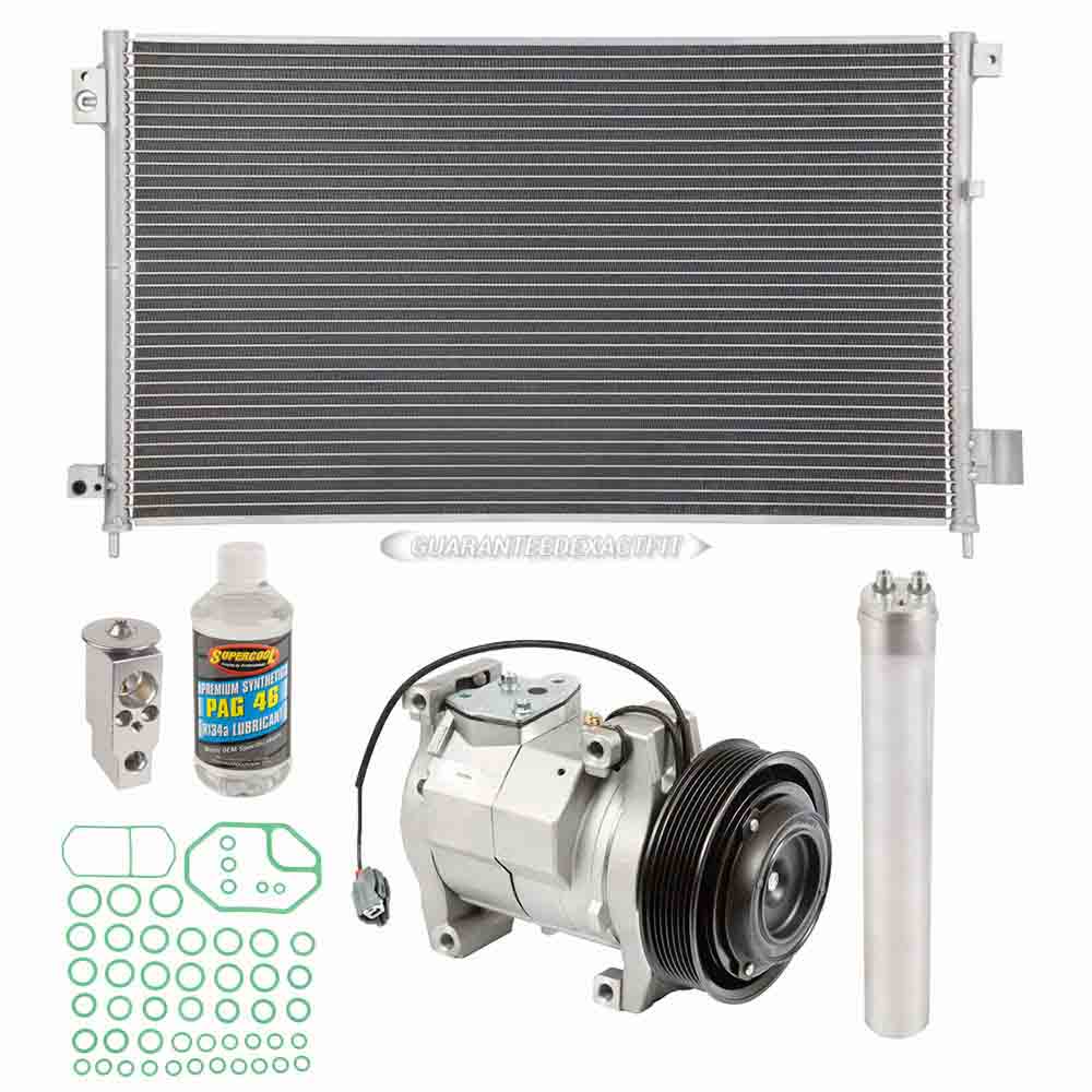 2003 Honda Accord A/C Compressor and Components Kit 2.4L Engine Sedan