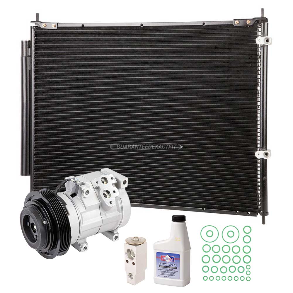 2007 Honda Ridgeline A/C Compressor and Components Kit All Models 6082511 R6