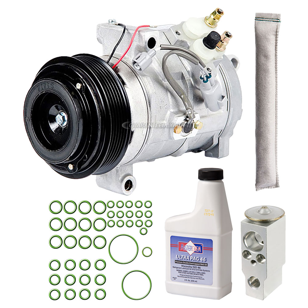 2009 Toyota Tundra A/C Compressor and Components Kit 4.7L Engine with 6 ...
