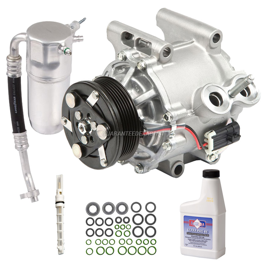 2002 Chevrolet Trailblazer A/C Compressor and Components Kit 4.2L