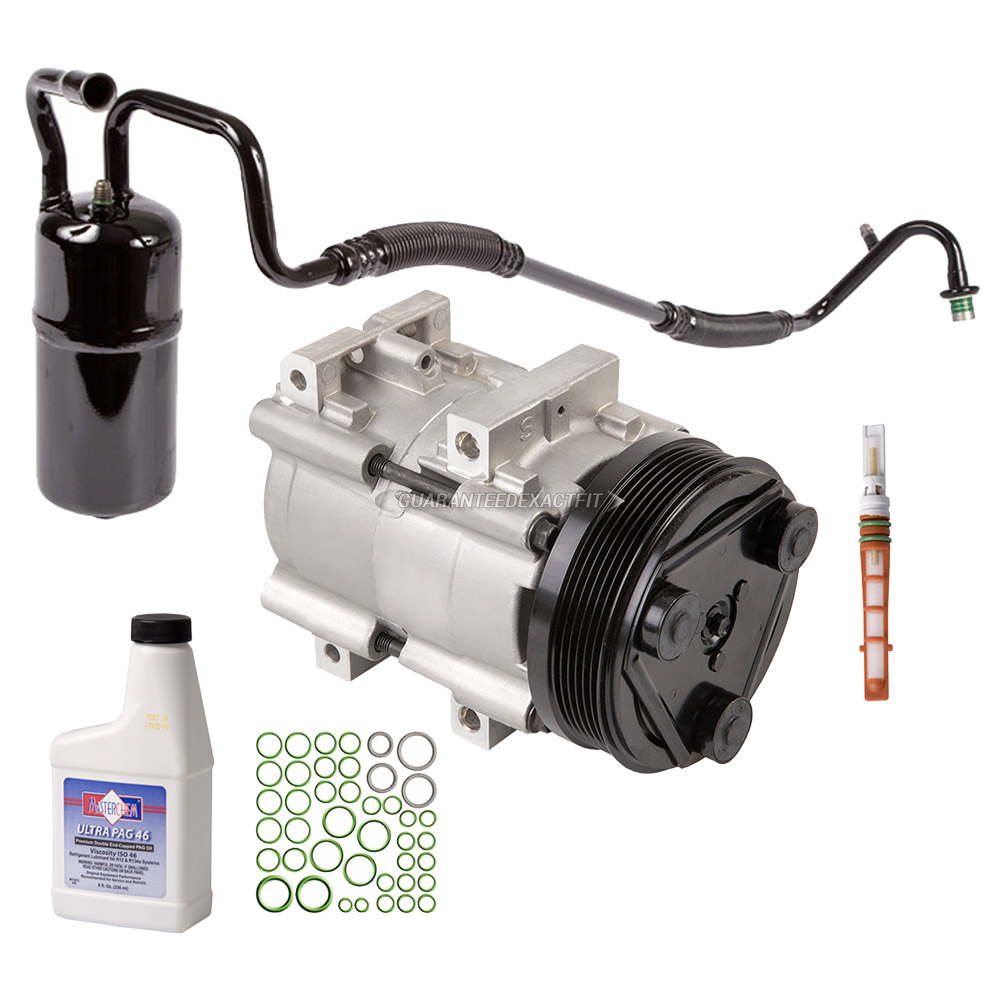 1999 Ford Taurus A/C Compressor and Components Kit 3.0L Engine 6083239 RN