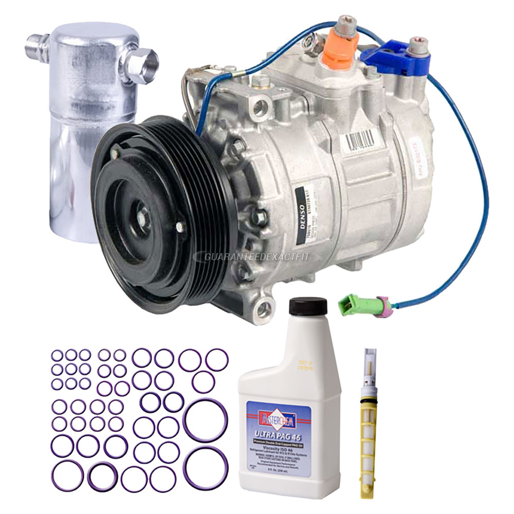Oem Compressor 2003 audi S6 A/C Compressor and Components Kit All Models 60-83484-rn
