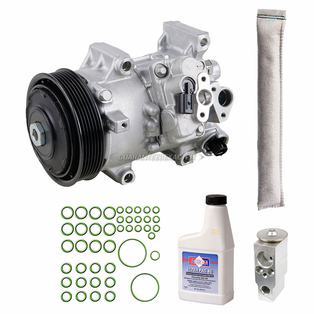 2013 Toyota Corolla A/C Compressor and Components Kit 1.8L Engine 60 ...