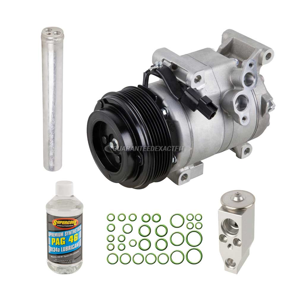 2012 Mazda 3 A/C Compressor and Components Kit 2.0L Engine with 6