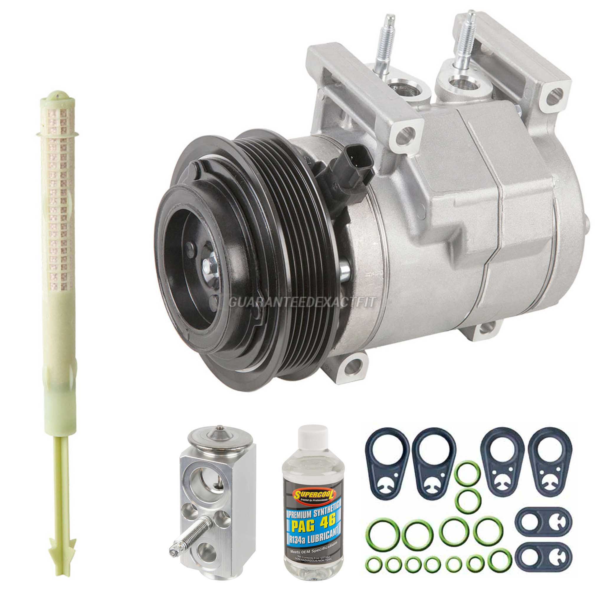 2016 dodge Durango A/C Compressor and Components Kit 3.6L Engine - w/o ...