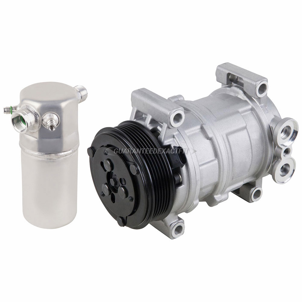 2001 GMC Jimmy A/C Compressor and Components Kit 4.3L Engine 6086123 R2