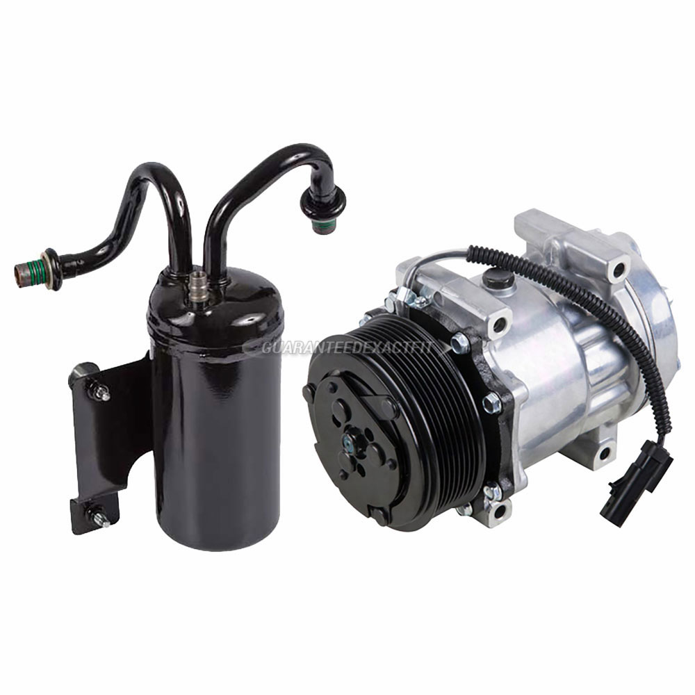 2005 Dodge Ram Trucks A/C Compressor and Components Kit 5.9L Diesel 60 ...
