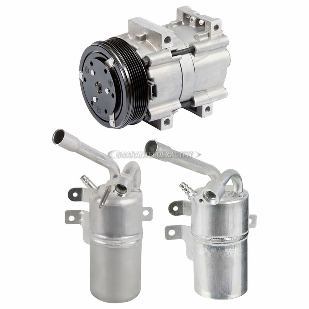 2003 Ford Focus A/C Compressor and Components Kit 2.0L SOHC 60-86444-R2