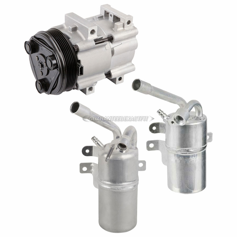 2003 Ford Focus A/C Compressor and Components Kit 2.0L DOHC [ZETEC] 60 ...