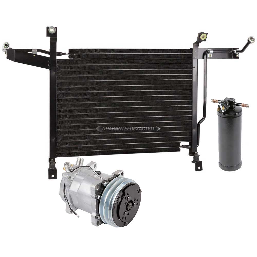 1989 ford F Series Trucks A/C Compressor and Components Kit 7.3L Engine ...
