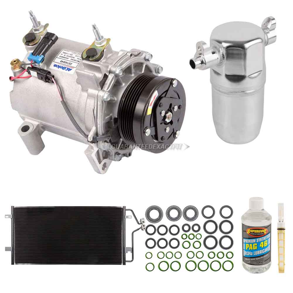 2000 Cadillac Deville A C Compressor And Components Kit