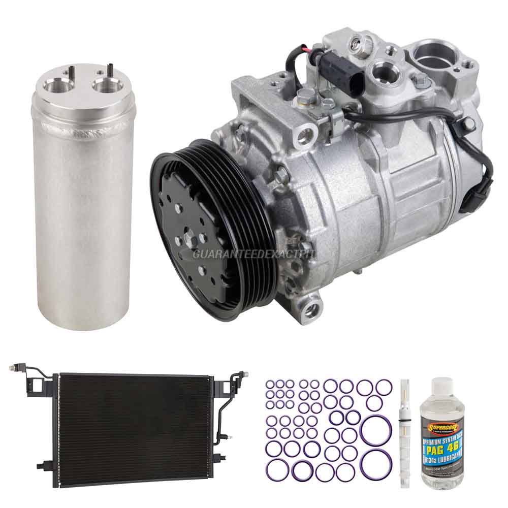 2005 Audi A6 A/C Compressor and Components Kit 4.2L Engine and OE