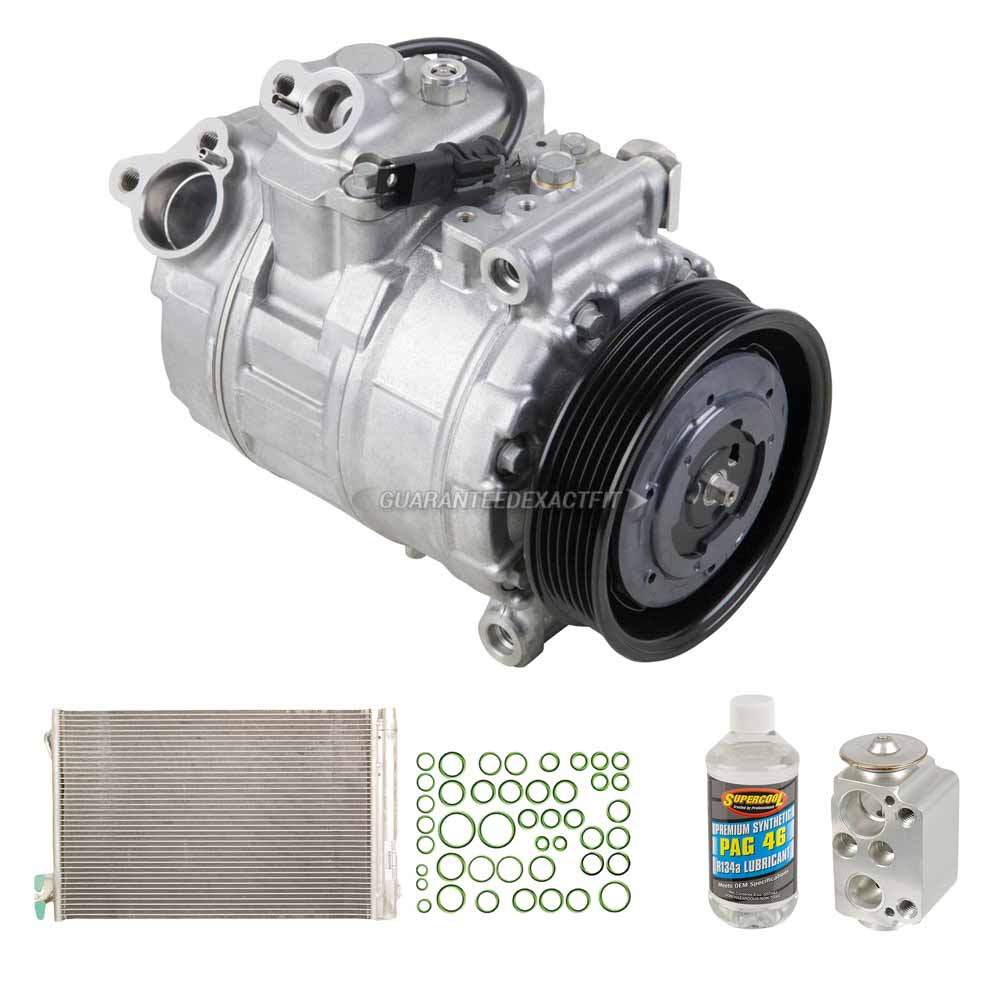 2013 BMW 328i xDrive A/C Compressor and Components Kit 3.0L Engine 61 ...