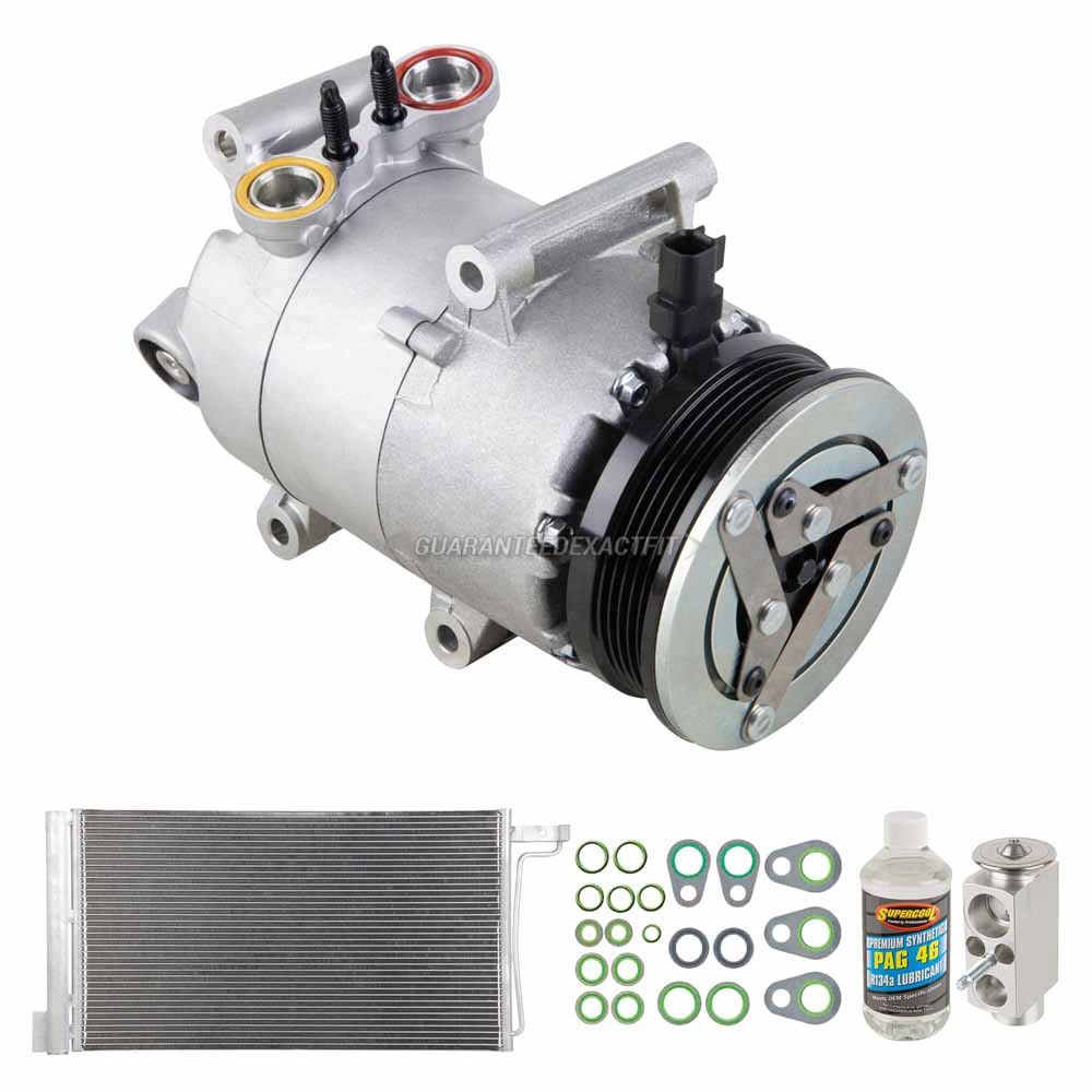 2013 Ford Focus A/C Compressor and Components Kit Excl. ST - To 05/12 ...