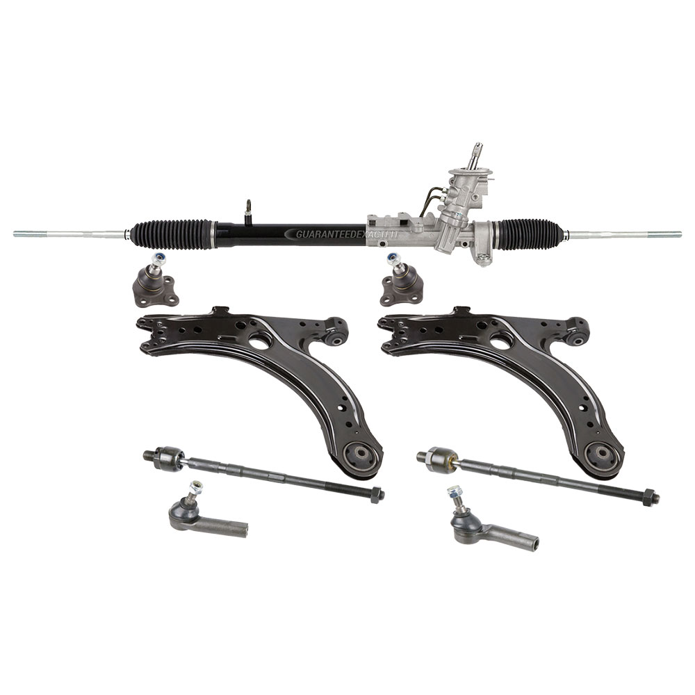 BuyAutoParts 89-00010K3 Steering Rack and Control Arm Kit