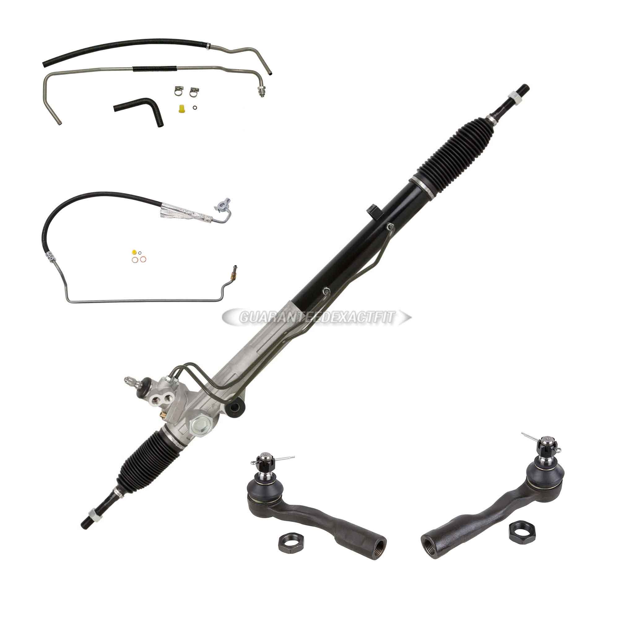 Toyota Rack and Pinion with Tie Rods and PS Hose Kit Parts, View Online