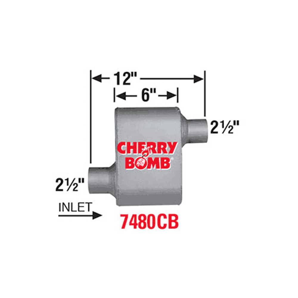 Cherry Bomb 7480CB Muffler