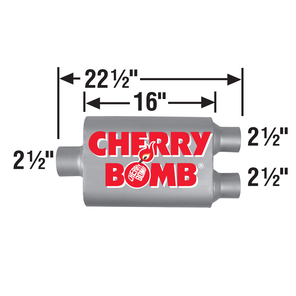 Cherry Bomb 88108CB Muffler