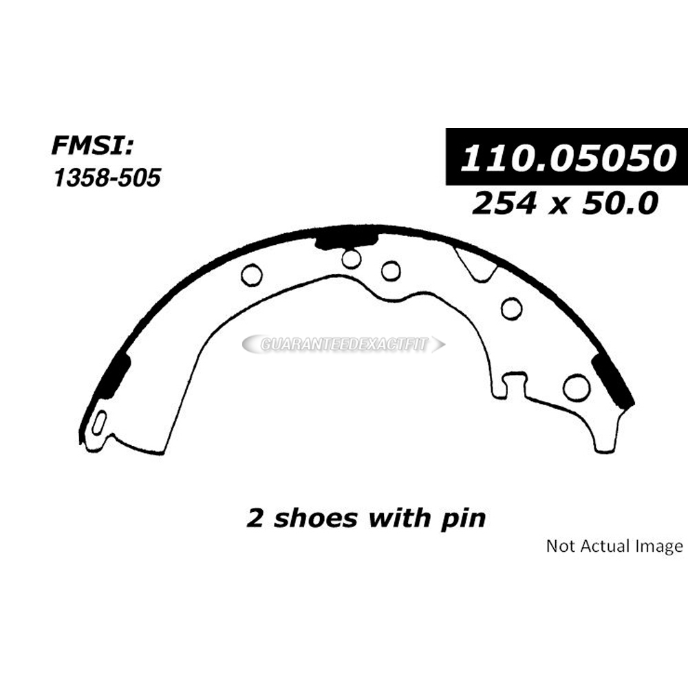  toyota Previa brake/shoe/set 