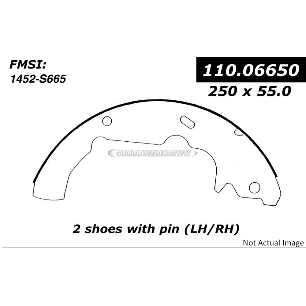 ford Windstar brake/shoe/set 