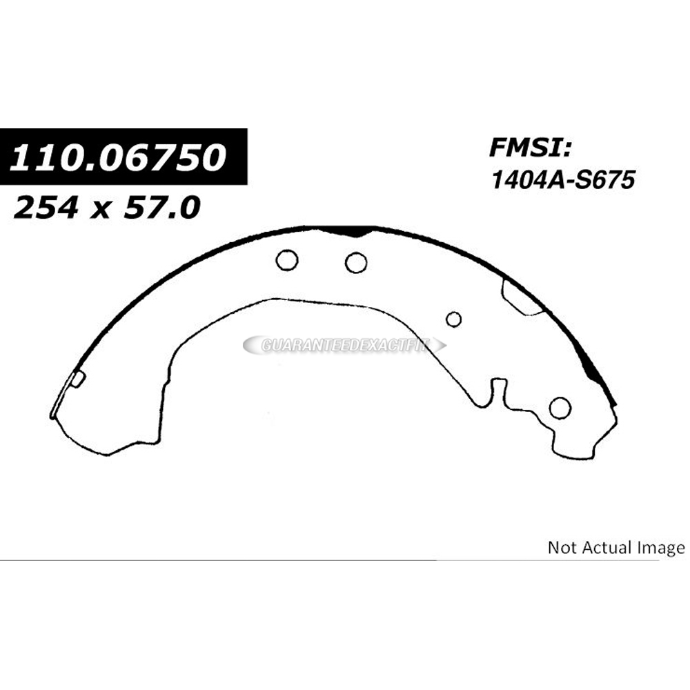  chevrolet Tahoe brake/shoe/set 