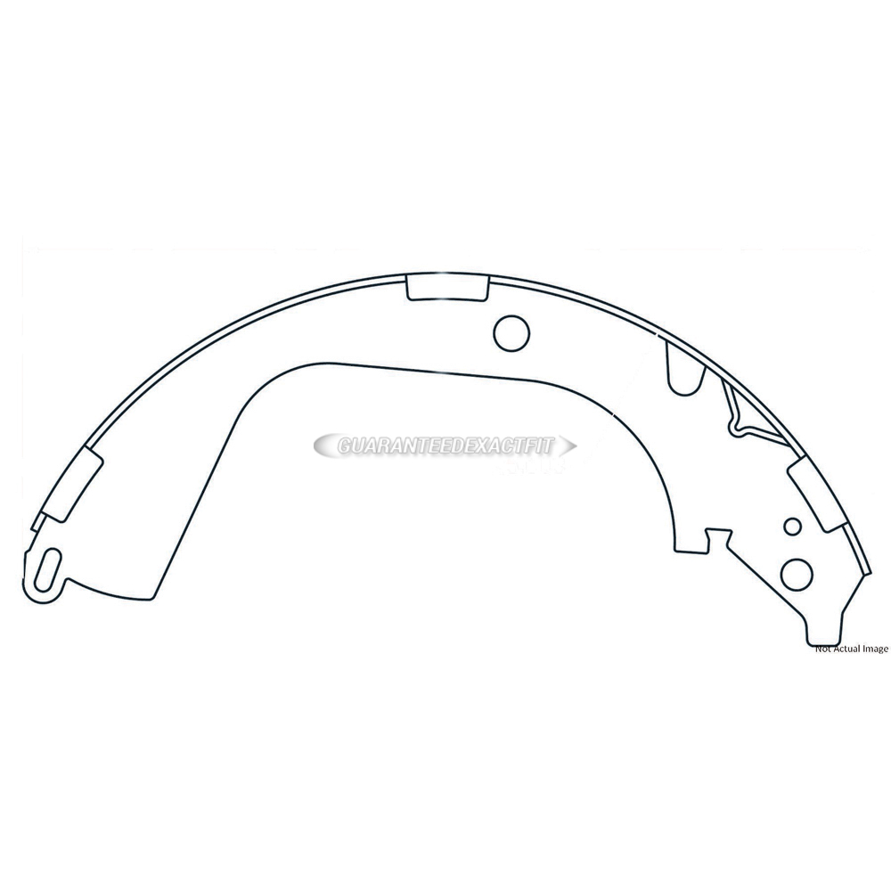  chevrolet Colorado brake/shoe/set 